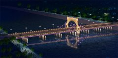 【桥梁亮化工程】河南省漯河市解放桥桥体亮化案例