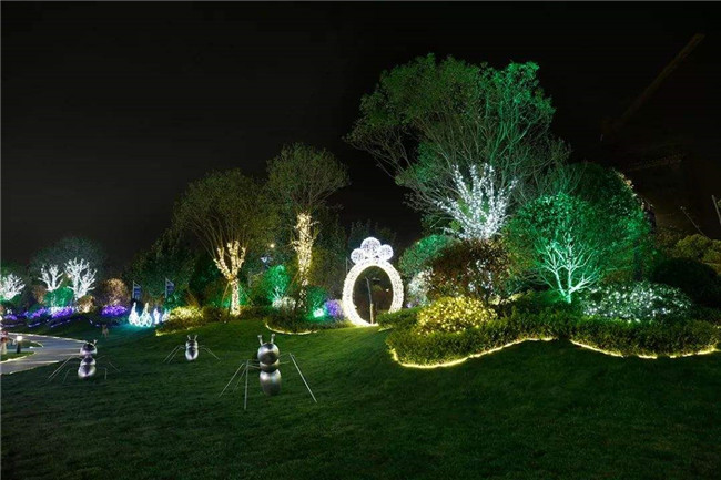郑州园林景观亮化公司选择铂丰照明怎么样?真实园林客户口碑评论